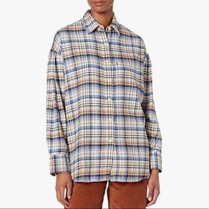 NWT Levi's Plaid Flannel Kenna Meanswear Shirt | Size M